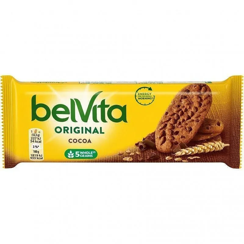 Бисквити BELVITA какао и шоколад 50 гр.