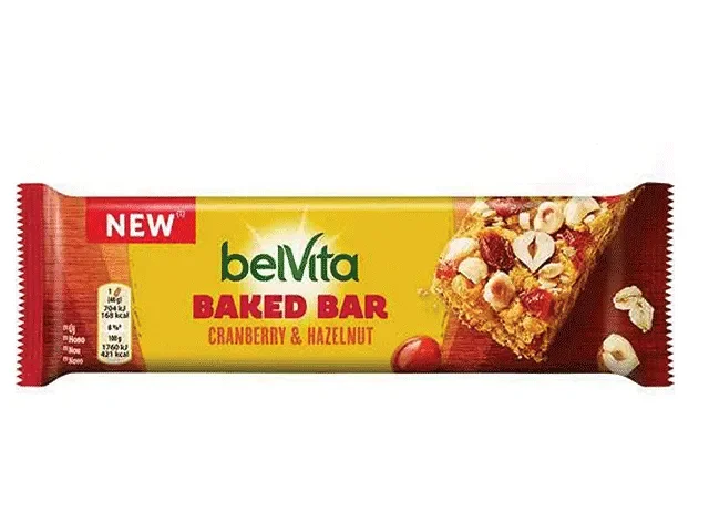 Бисквита BELVITA червени боровинки и лешници 40 гр. - BELVITA