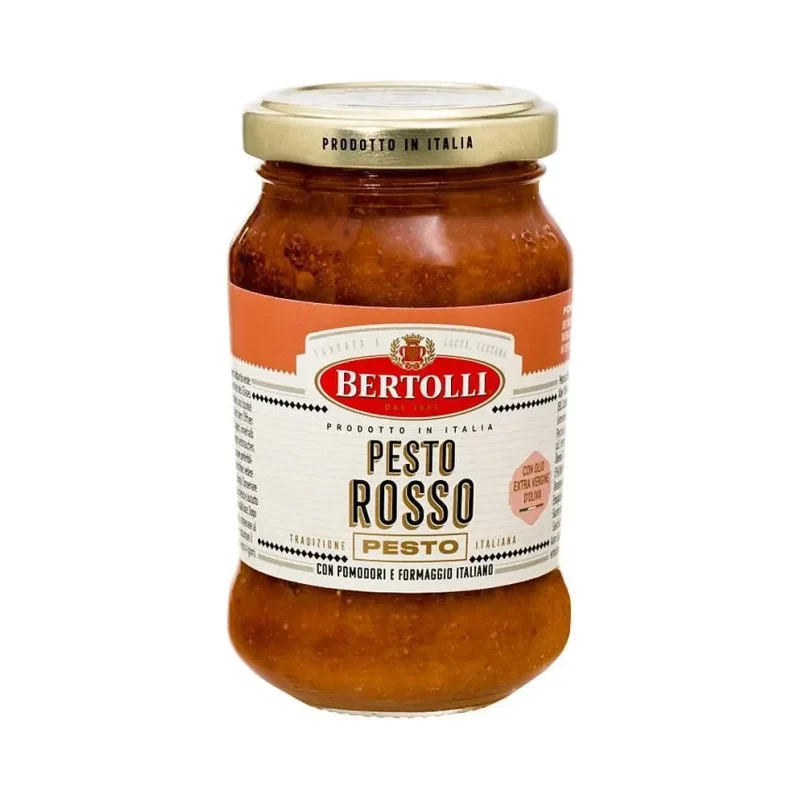 Песто BERTOLLI Rosso 185 гр.