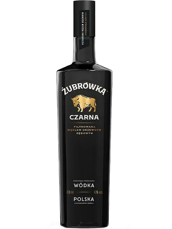Водка ZUBROWKA черна 40% алк. 700 мл - ZUBROWKA
