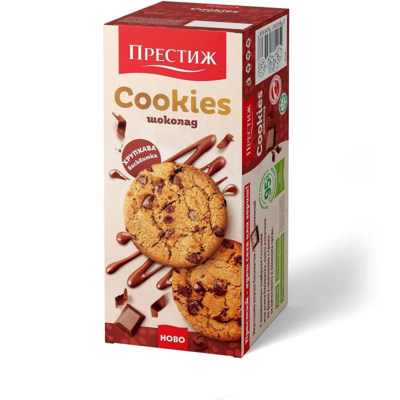 Бисквити ПРЕСТИЖ Cookies шок. 110г - PRESTIGE