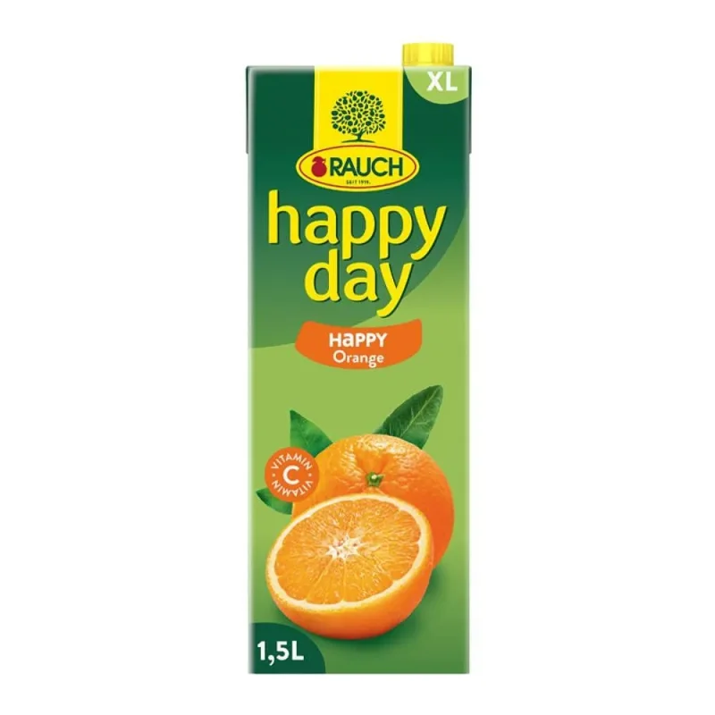 Сок HAPPY DAY family портокал 1.5 л. - Happy Day