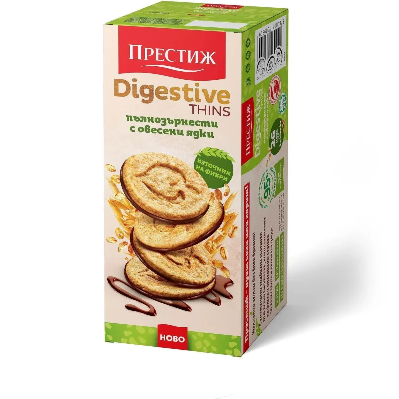 Бисквити ПРЕСТИЖ DigestiveThins 120 гр. - PRESTIGE