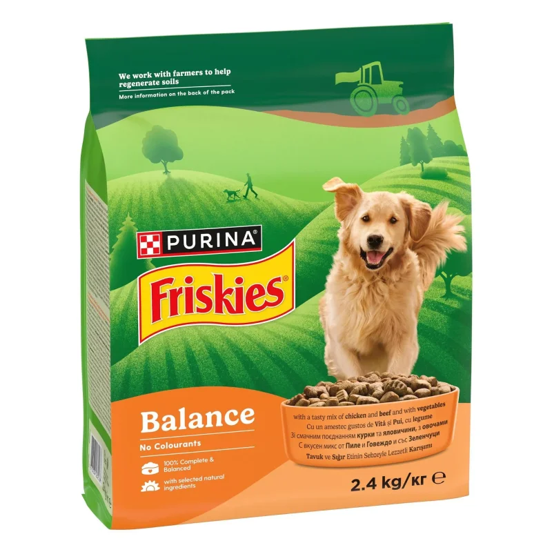 Суха храна за кучета FRISKIES Balance 2.4 кг. - FRISKIES