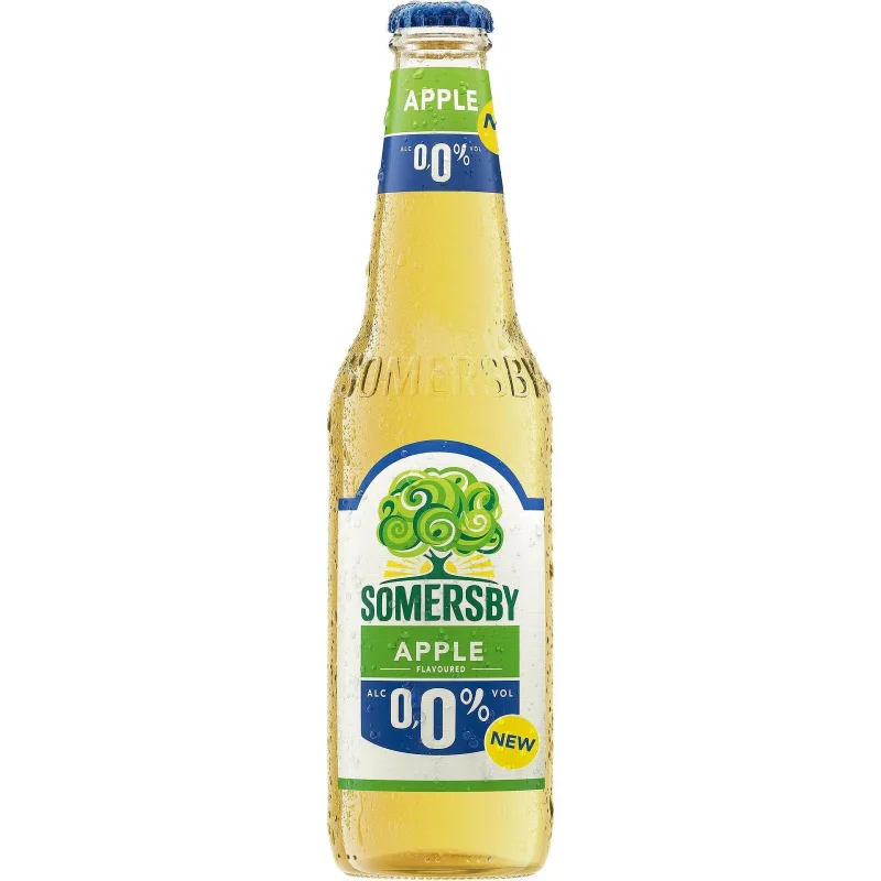 Сайдер SOMERSBY 0.0% ябълка 330мл - SOMERSBY