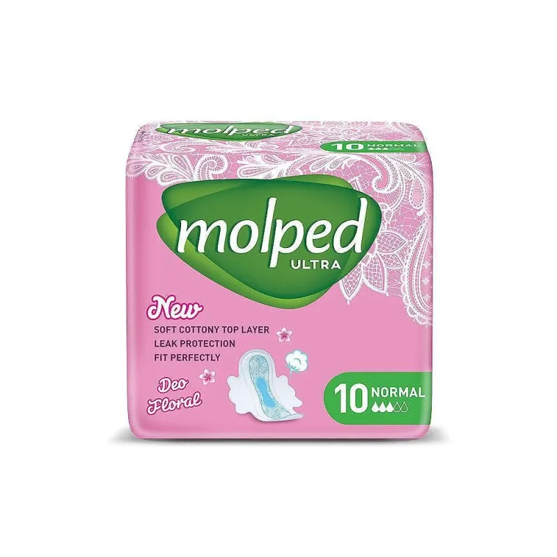 Дамски превръзки МОЛПЕД, Ultra Normal, 10бр. - MOLPED