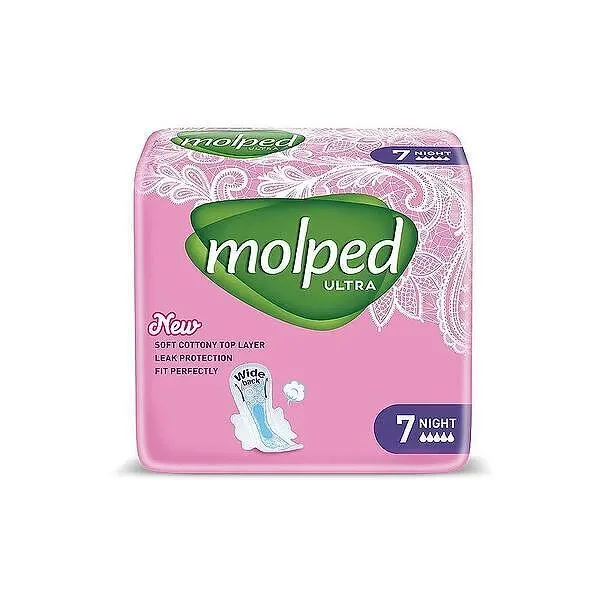 Дамски превръзки МОЛПЕД, Ultra Night, 7бр. - MOLPED