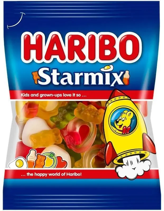 Желирани бонбони HARIBO Стармикс 200 гр. - HARIBO
