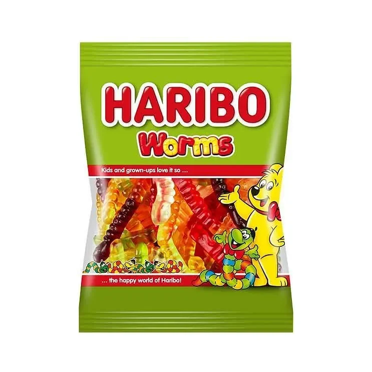 Желирани бонбони HARIBO Червеи 100 гр. - Haribo