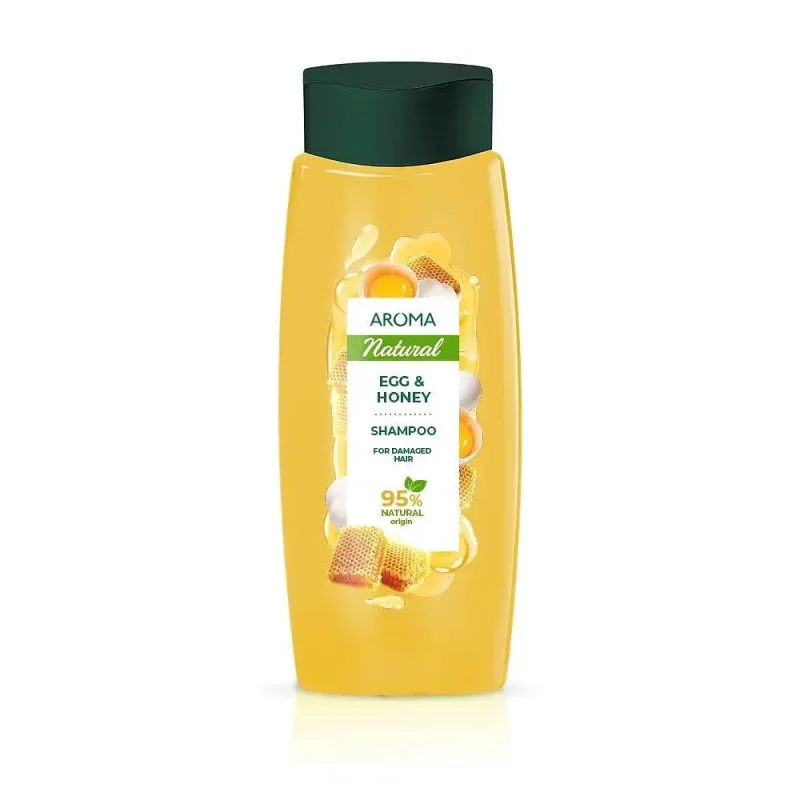 Шампоан AROMA Natural Egg&Honey 400мл