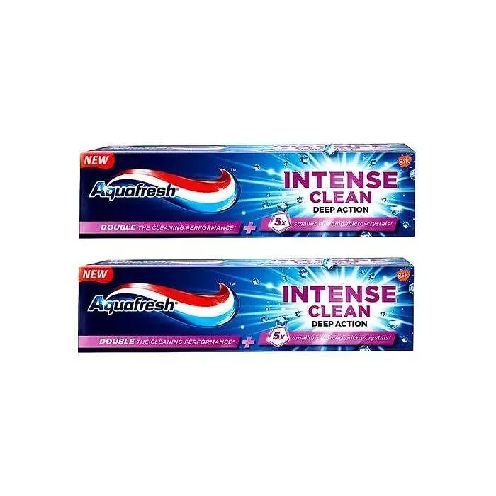 Паста зъби AQUAFRESH Intense Deep 2x75мл - AQUAFRESH