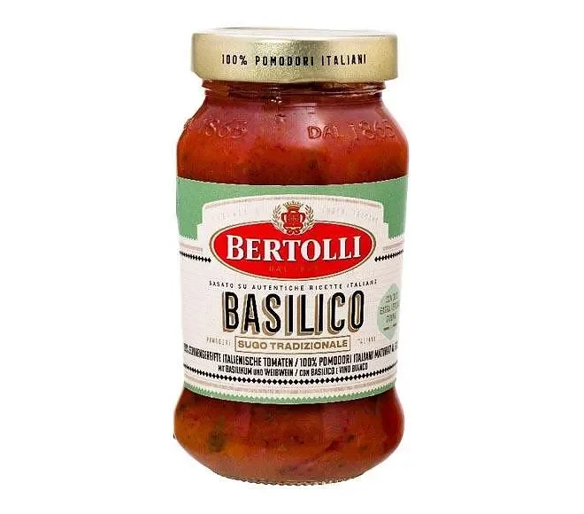 Сос BERTOLLI босилек 400гр - BERTOLLI