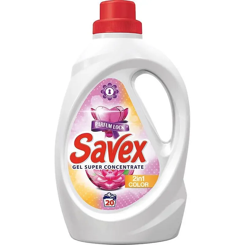 Гел за пране SAVEX 2in1 Fresh Color 20пр - Savex