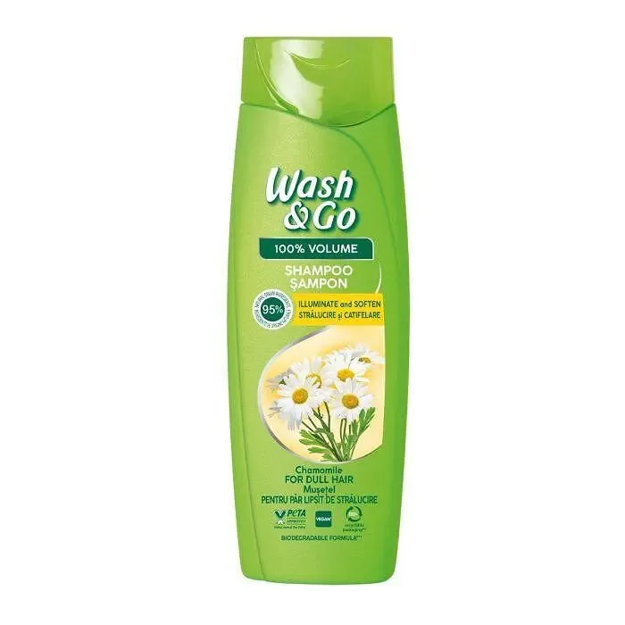 Шампоан WASH&GO Camomile 360мл