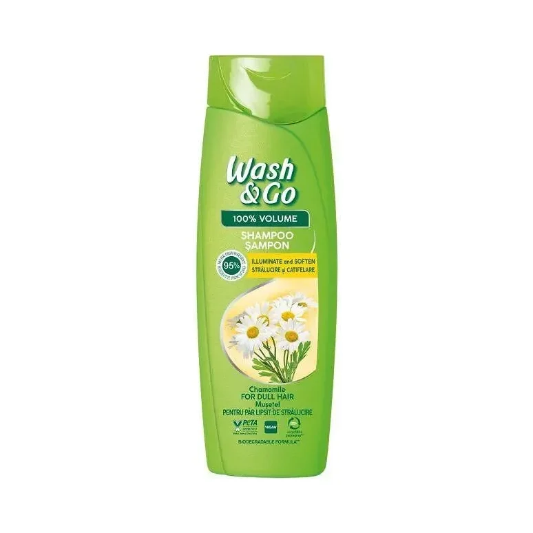Шампоан WASH&GO Camomile 360мл - WASH&GO