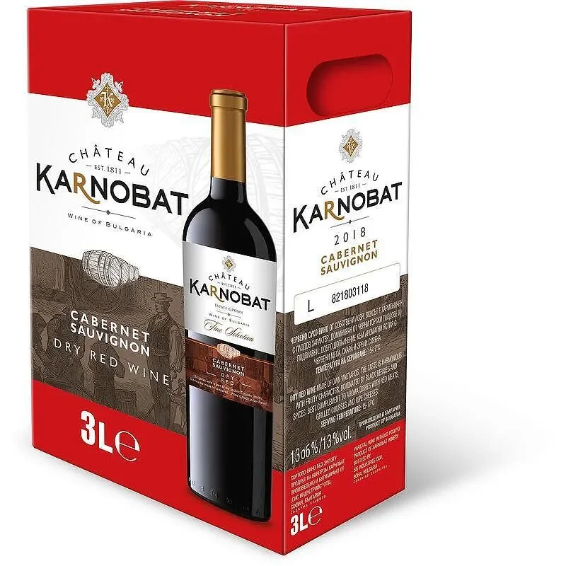 Вино CHATEAU KARNOBAT Каберне Совиньон 3 л. - CHATEAU KARNOBAT