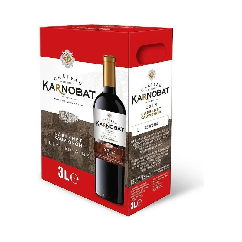 Вино CHATEAU KARNOBAT Каберне Совиньон 3 л. - CHATEAU KARNOBAT
