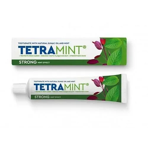 Паста за зъби TETRAMINT strong 65ml. - TETRAMINT