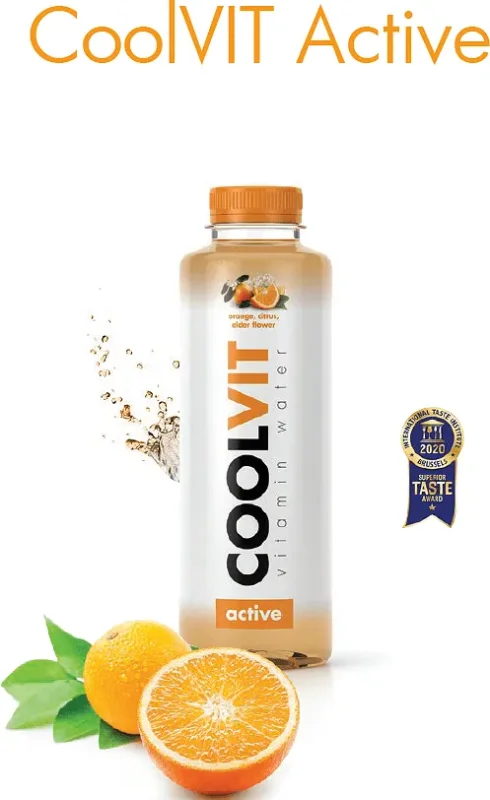 Витаминизирана вода COOLVIT Activ 500 мл. - COOLVIT
