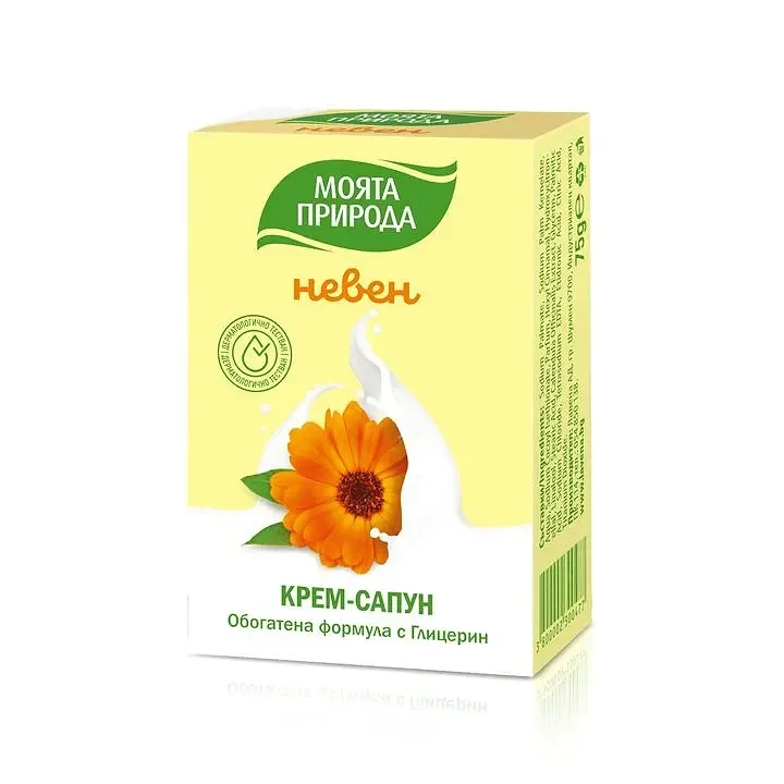 Крем - сапун МОЯТА ПРИРОДА Невен с глицерин 75 гр
