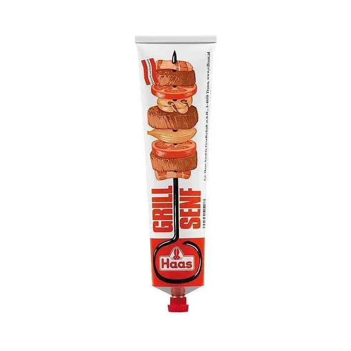 Горчица HAAS Grill 200 гр. - HAAS