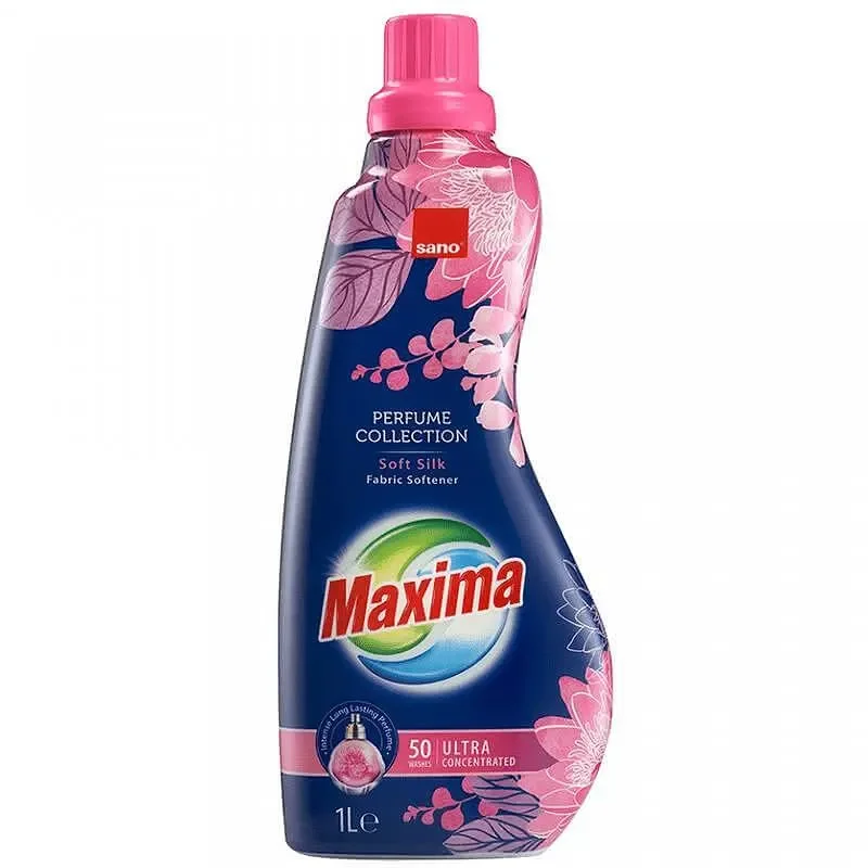 Омекотител MAXIMA Perfume Collection Soft Silk 50 дози - Maxima
