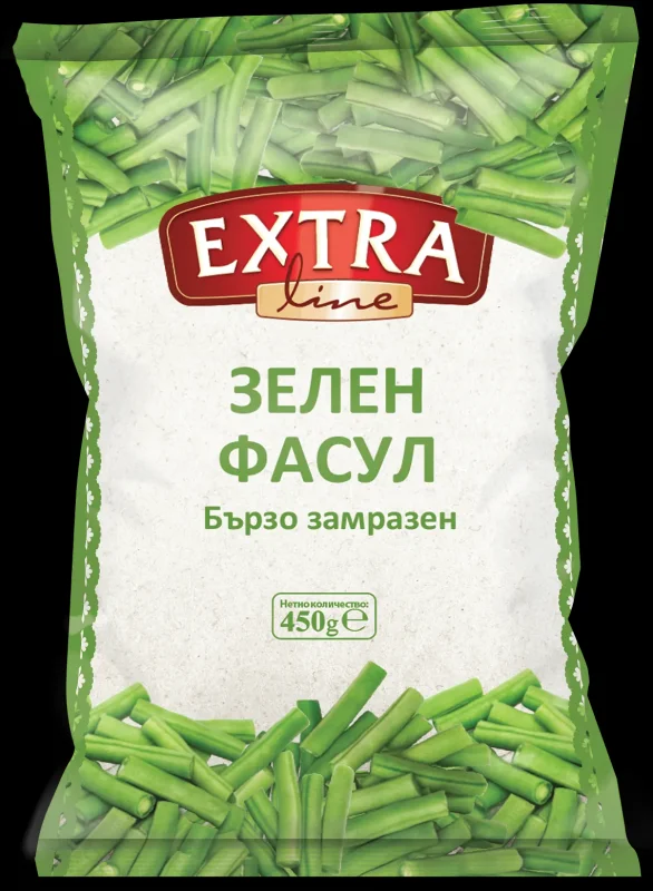 Замразен зелен фасул EXTRA LINE 400 г - EXTRA LINE