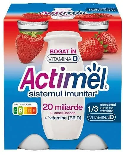 Актимел Ягода 4х100 г - ACTIMEL