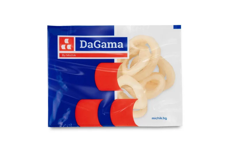 Замразени калмари DAGAMA шайби 400г - DAGAMA