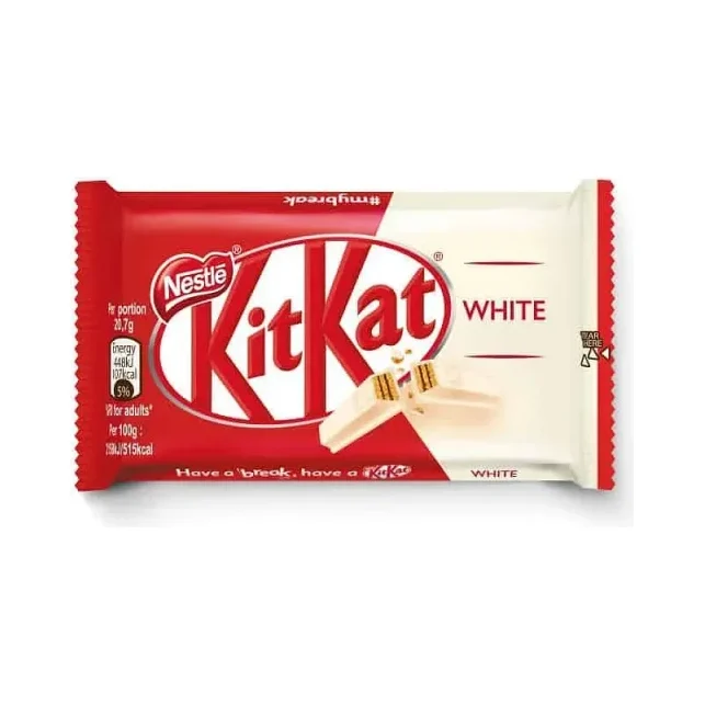 Десерт KIT KAT форфингър бял 41.5гр - KitKat