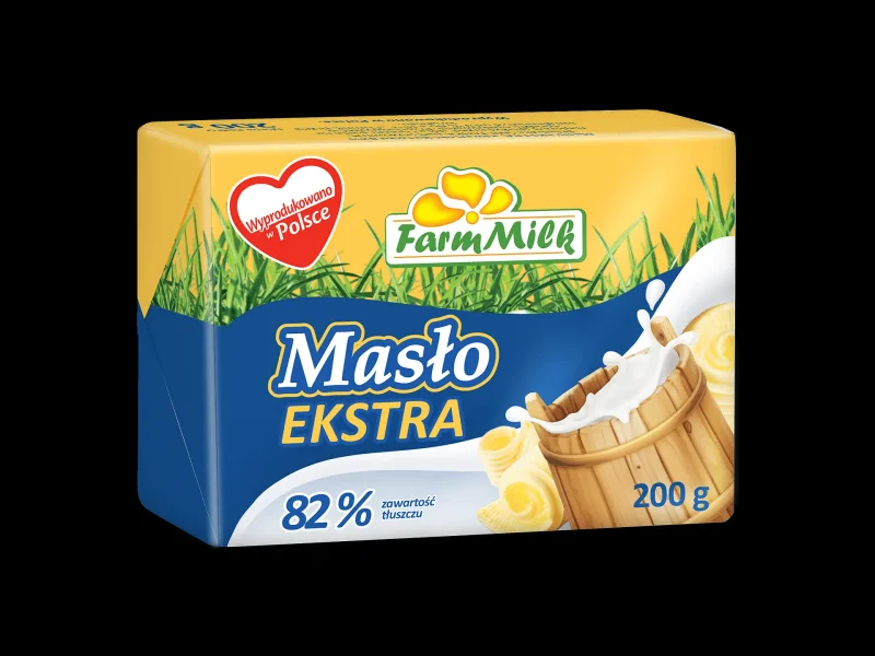 Краве масло FARM MILK 82% 200 г - FARM MILK