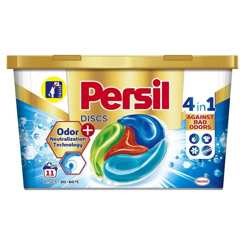 Капсули за пране PERSIL Discs 4in1 11 бр. - PERSIL