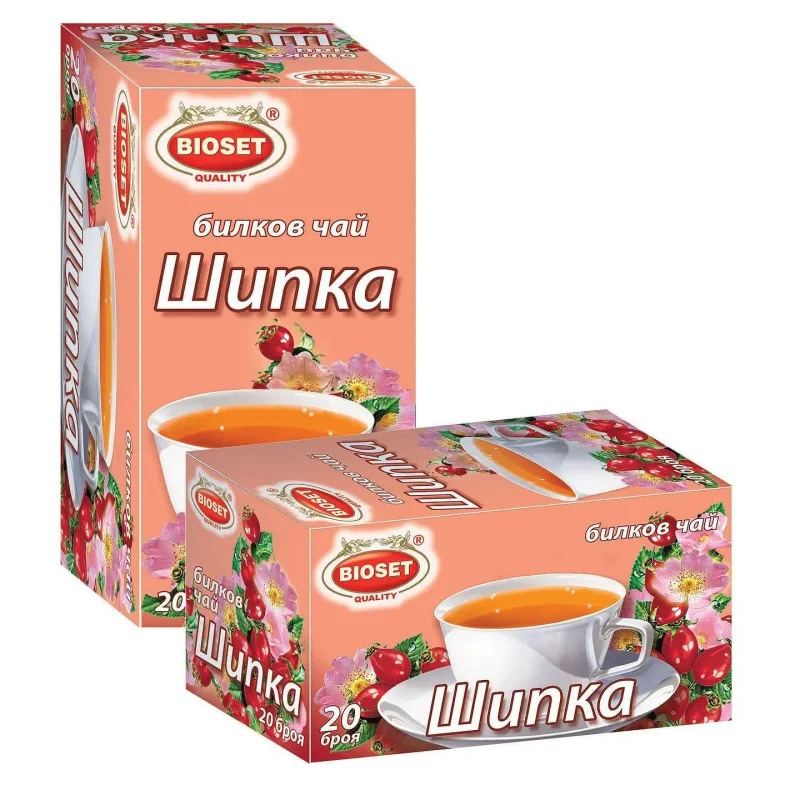 Чай БИОСЕТ шипка 20 х 2 гр
