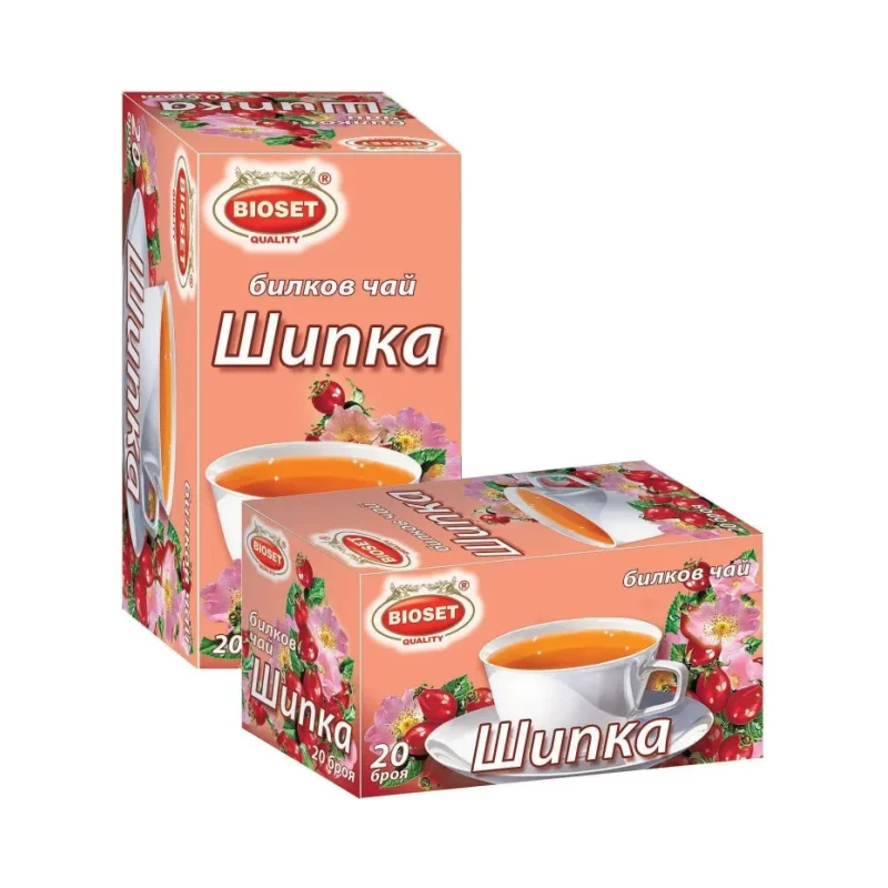 Чай БИОСЕТ шипка 20 х 2 гр - BIOSET