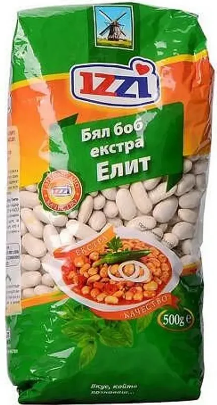 Боб IZZI Бял екстра Елит 500 гр. - IZZI