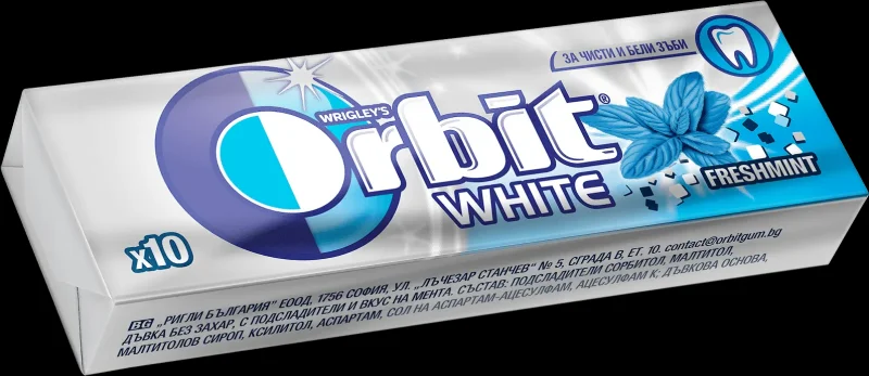 Дъвки ORBIT winterfresh стик 10 бр. - ORBIT