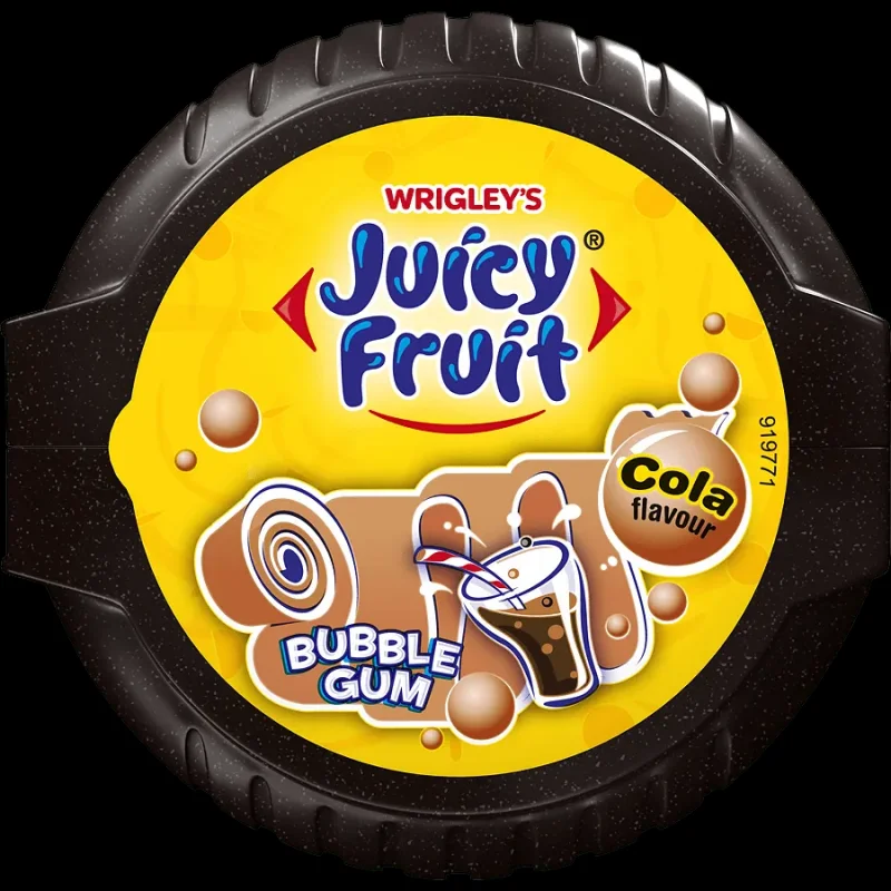 Дъвки Juicy Fruit кола ролка 56 гр.