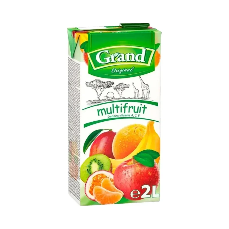 Пл. нап. GRAND мултифрукт 20% 2л - GRAND