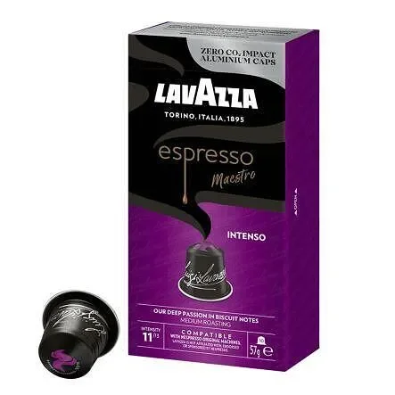 Кафе капсули LAVAZZA Espresso Maestro Intenso 10 бр. (Nespresso) - LAVAZZA