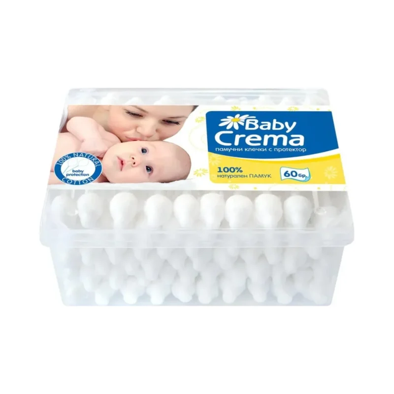 Клечки за уши BABY CREMA 60 бр. - BABY CREMA