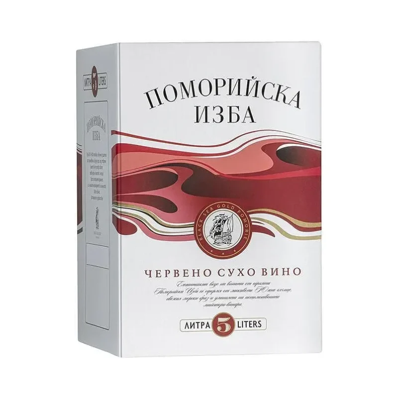 Вино ПОМОРИЙСКА ИЗБА Червено 5 л. - ПОМОРИЙСКА ИЗБА