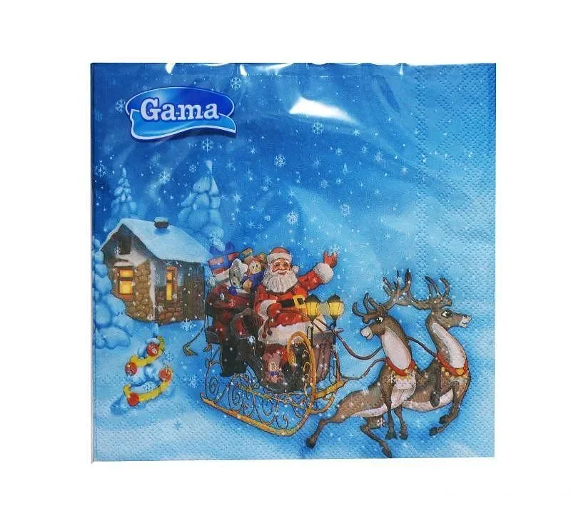 Салфетки GAMA сезонни, 70 бр. - GAMA