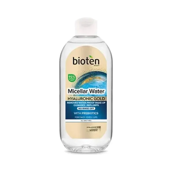 Мицеларна вода BIOTEN Hyaluronic Gold 400 мл. - BIOTEN