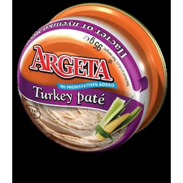 Пастет ARGETA пуешки 95гр - ARGETA