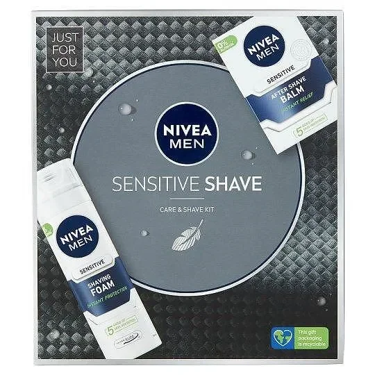 Подаръчен комплект NIVEA MEN Sensitive Shave - Nivea