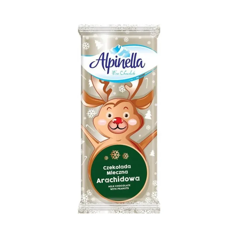 Шоколад ALPINELLA с фъстъци 90 гр. - ALPINELLA