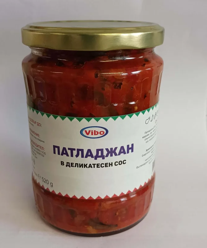 Патладжан VIBO в деликатесен сос 520гр - VIBO