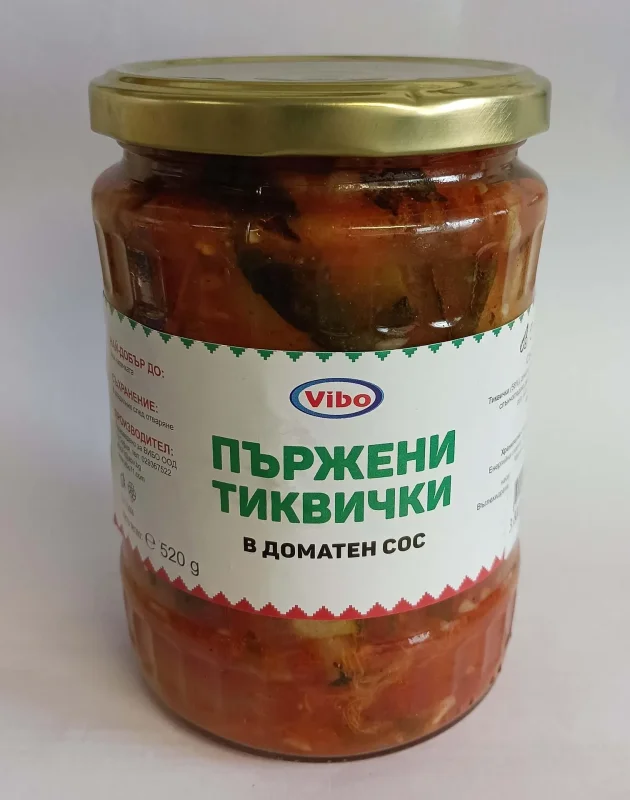 Тиквички VIBO в доматен сос 520гр - VIBO
