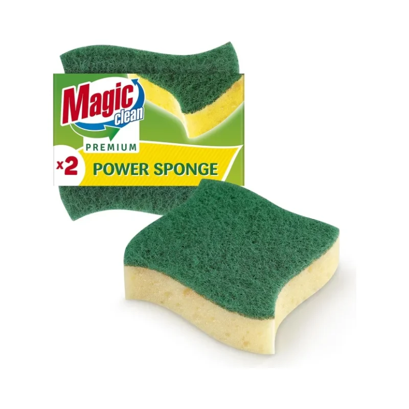 Гъба Мagic clean Premium, 2бр.,зам. пов. - MAGIC CLEAN