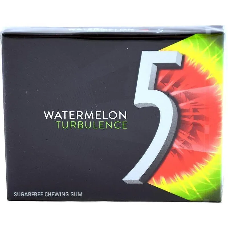 Дъвки FIVE Turbulence Watermelon 12бр - FIVE